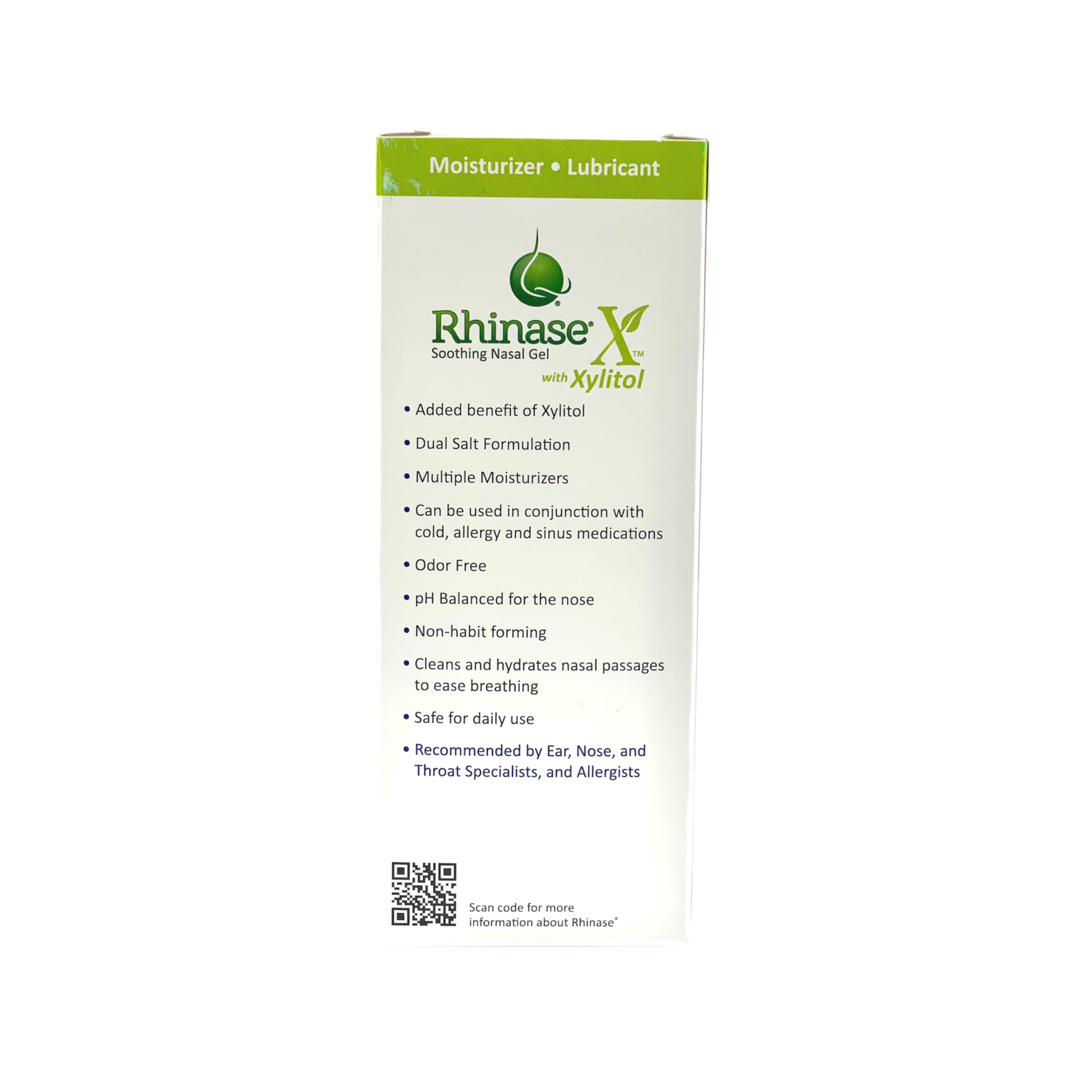 Rhinase X Nasal Gel | Less Sneezing, Itchiness, Nasal drip and Congestion | Mores Than Just Saline | Now with Xylitol | Long Las