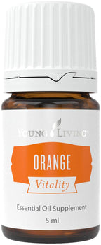 Young Living Vitality Orange Essential Oil 5ml Bottle - Zesty and Refreshing Citrus Flavor - 100% Pure and Natural - Cold-Presse