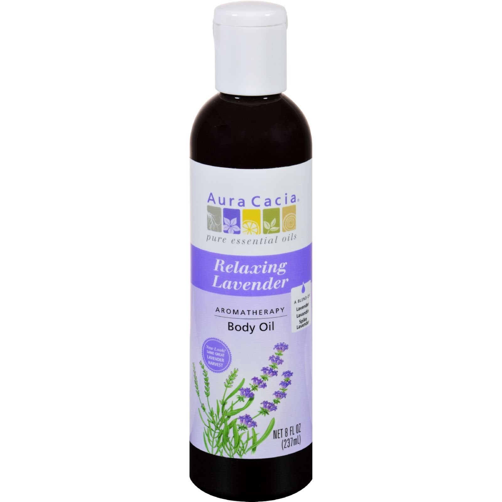 AURA CACIA BODY OIL,RELAXING LAVENDR, 8 FZ
