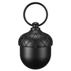 Aufew Mini Pill Case, Cute Keychain Pill Holder, Travel Metal Medicine Bottle, Airtight Pill Fob for Daily Pills & Small Essenti