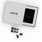 Flare Definition - Increase Sound Quality Anywhere - Reduce Ear Distortions - Silicone Tips - Graphite