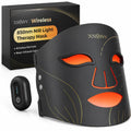 XSSNVV Red Light Therapy Mask for Face, Wireless LED Face Mask, 272 LEDs