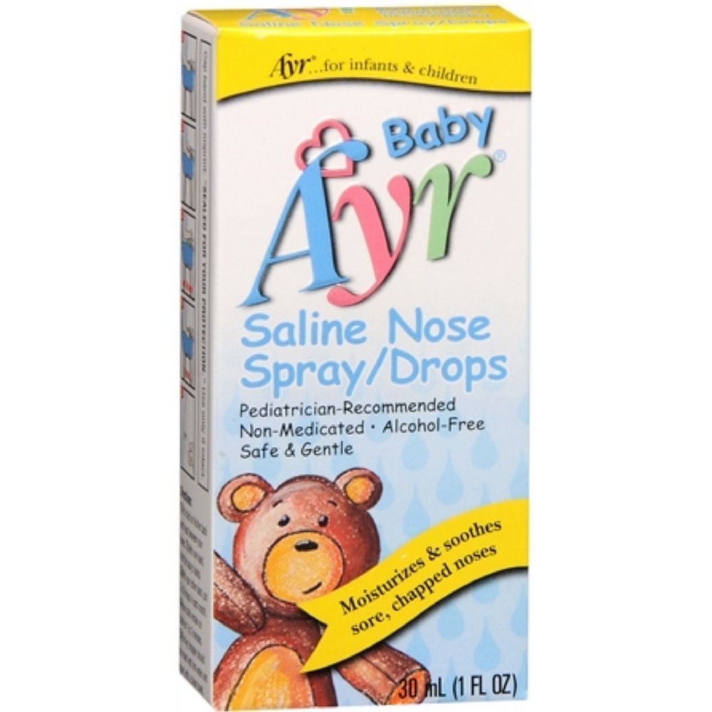 Ayr Babys Saline Nose Spray Drops - 1 fl oz