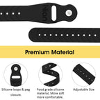 Motion Sickness Bands Anti Nausea Acupressure Wristband Sea Sickness Wristbands Nausea Bands(3Pairs-Black+White+Green)