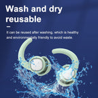 Noise Reduction Earplugs - Super Soft, Reusable Hearing Protection in Flexible Silicone Earplugs for Sleep, Noise Sensitivity &