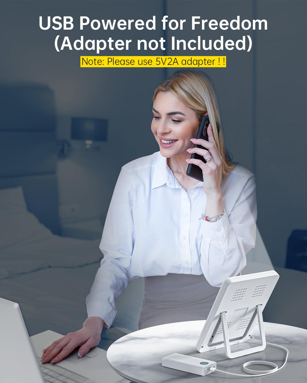 SUXIO Light Therapy Lamp - 10000 Lux Therapy Lights, 3 Timing & Mode Happy Lamp, Touch Control Daylight Lamp with Memory Functio