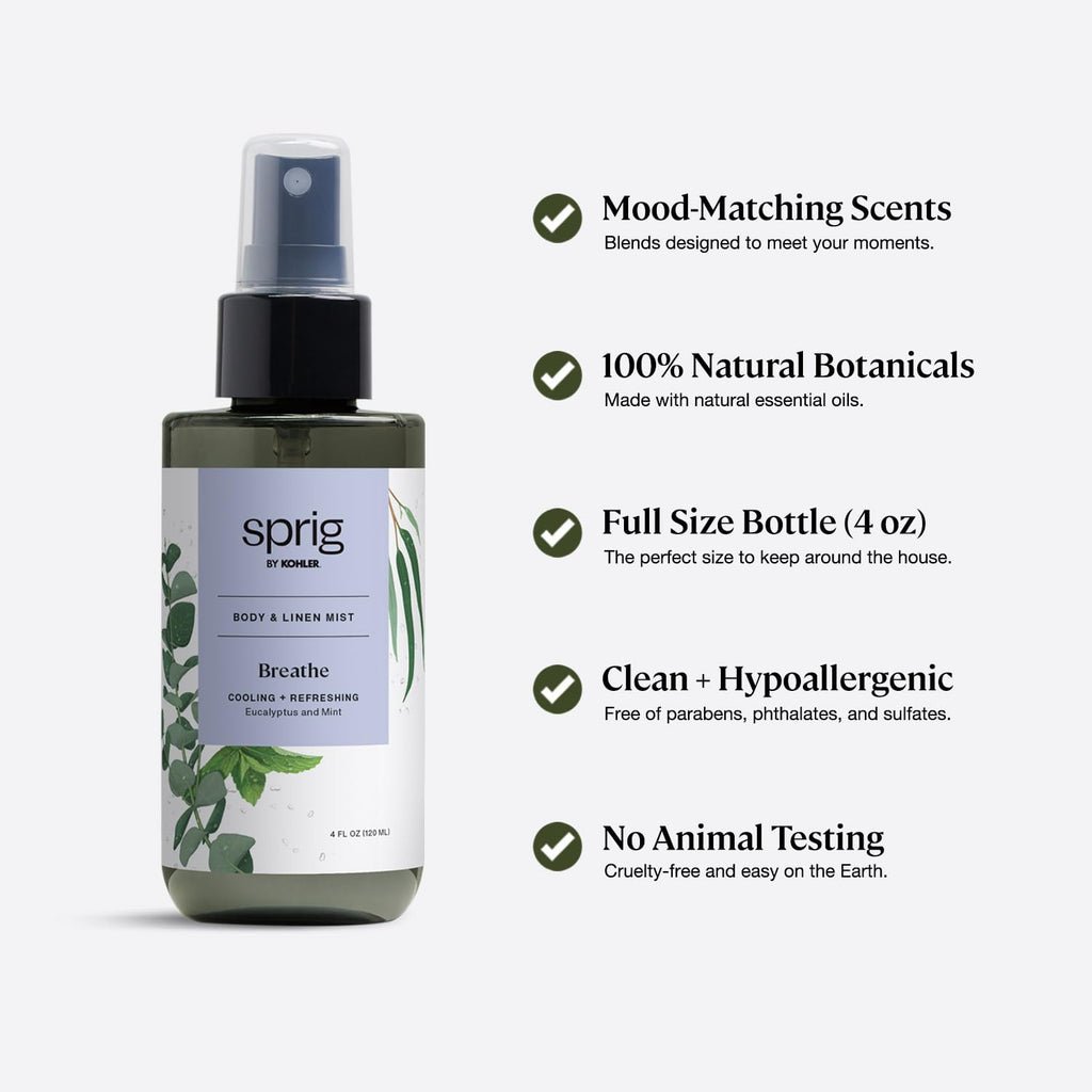 SPRIG BY KOHLER Breathe Body & Linen Mist