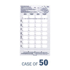 Ezy Dose 32-Day Calender View Tray for Pill, Medicine, Vitamin, Use with Unit Dose Cold Seal System Planner