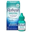 Refresh Digital Lubricant Eye Drops, 0.33 Fl Oz (Pack of 1)