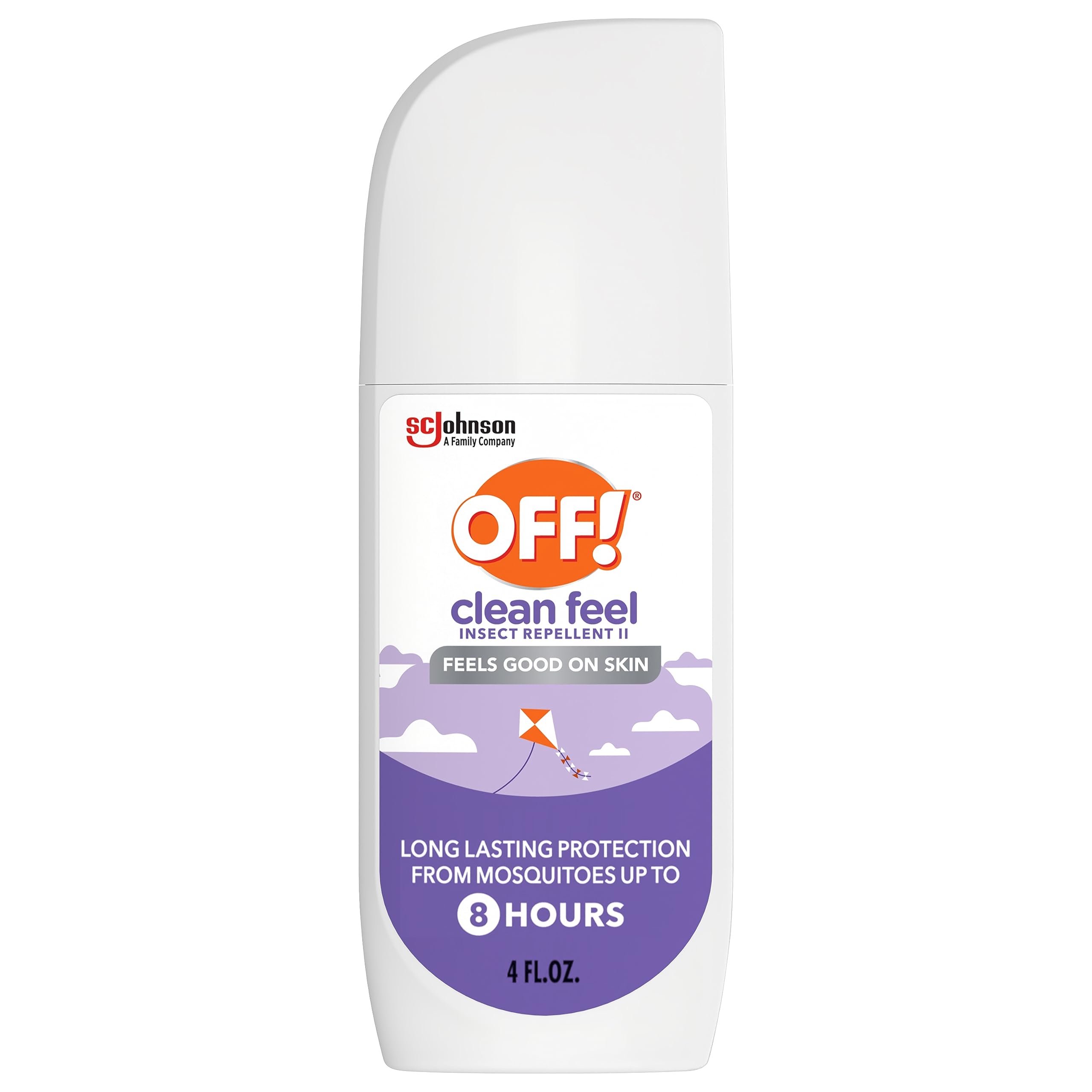 OFF! Clean Feel Insect Repellent Spritz with 20% Picaridin, Bug Spray with Long Lasting Protection from Mosquitoes, Feels Good o