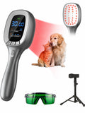 Red Light Therapy for Dogs, 38 LEDs 660nm Red & 808nm Near Infrared Light Wand, 4 Brightness Levels, 30 Min Timer, 10Hz & 40Hz P