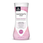 Summer's Eve Simply Sensitive Daily Gentle All Over Feminine Body Wash, Removes Odor, Feminine Wash pH Balanced, 15 fl oz