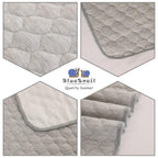 BlueSnail Washable Underpads,Waterproof,Soft, Portable and Reusable Incontinence Pads for Toddler,Adults,Elderly and Pets (34x36