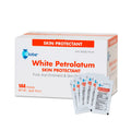 Globe (Box of 144 White Petrolatum, Petroleum Jelly for Dry or Cracked Skin, Soothing White Petroleum Jelly for Minor Skin Irrit