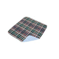 Essential Medical Supply Quik-Sorb Reusable Underpad 34 x36  Plaid - 1 ea, Pack of 2