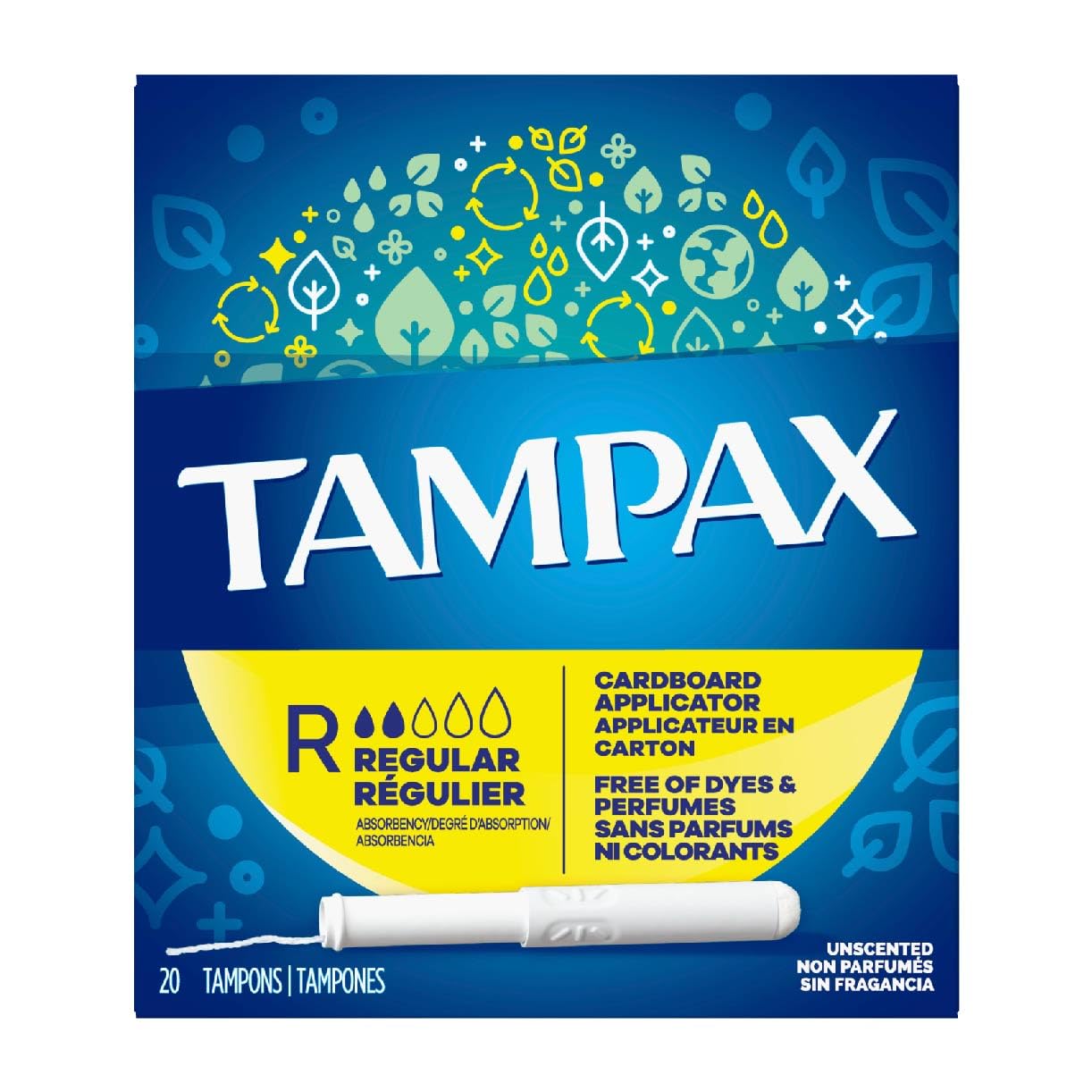 Tampax Oef Orig Reg Size 20s