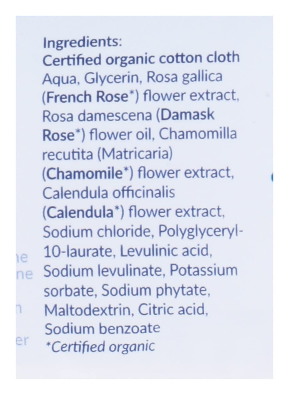Natracare Organic Cotton Intimate Wipes (12 Wipes)