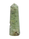 Crystal Heaven Prehnite Crystal Tower Obelisk Point For Chakra, Healing And Balancing  Aaa Grade Original Certified Gemstone Ag