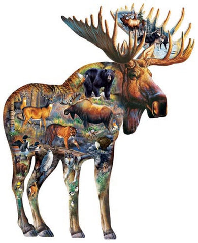 Walk on the Wild Side Jigsaw Puzzle( approximately 650 pc)