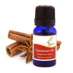SVATV Cinnamon Essential Oil Therapeutic Grade Aromatherapy Oils Fragrance Oil for Diffuser Yoga Massage & DIY Personal Care 10 