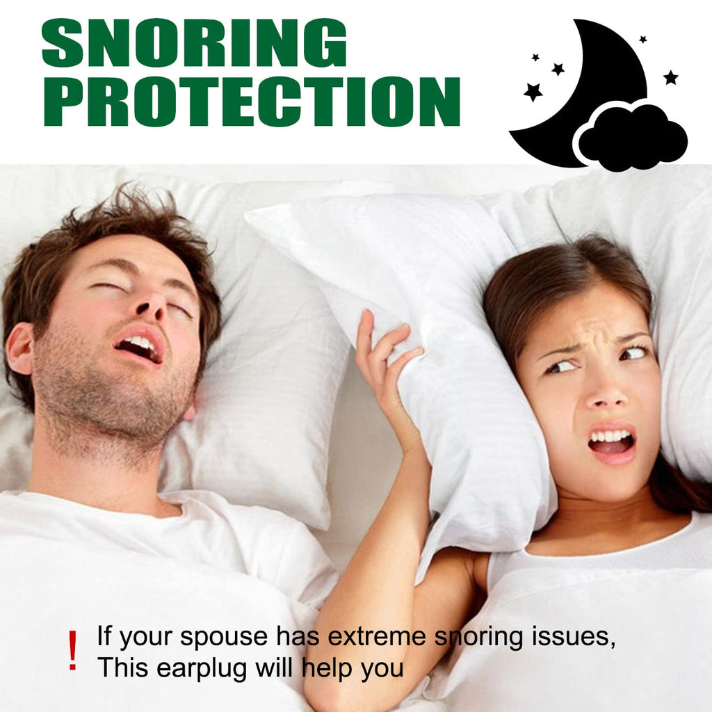 Wax Ear Plugs for Sleep - 24 Silicone Wax Earplugs for Swimming and Sleeping - Gel Ear Plugs for Noise Cancelling, Ear Protectio
