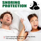 Wax Ear Plugs for Sleep - 24 Silicone Wax Earplugs for Swimming and Sleeping - Gel Ear Plugs for Noise Cancelling, Ear Protectio