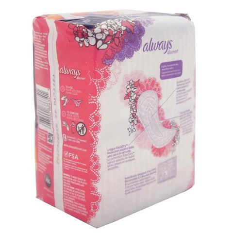Always Discreet Bladder Protection Very Light, 44 Liners, Pack of 2.