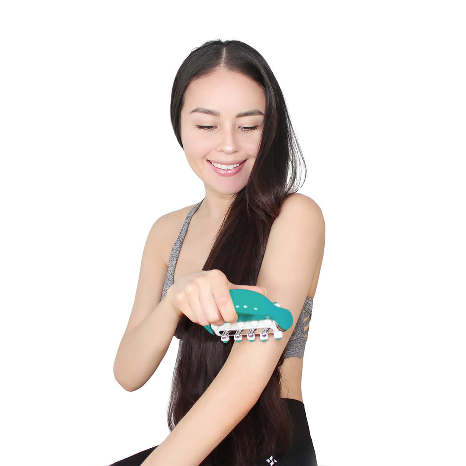 Coolife Fascia Release and Cellulite Remover Muscle Massage Roller, Mini Trigger Point Myofascial Deep Tissue Release Body Thera