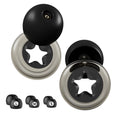 Bradwigson Sleep Noise Cancelling Earplugs -26db, Pentagram Noise Cancelling Earplugs, Reusable and Noise Reduction, Suitable fo