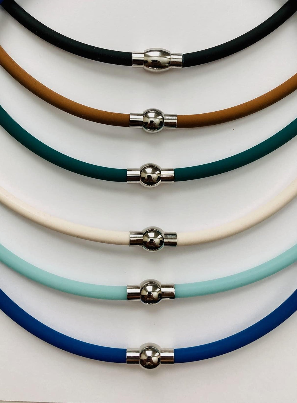 The Wellness Factor Biofield Vertigo Relief Necklace - (Sky Blue)