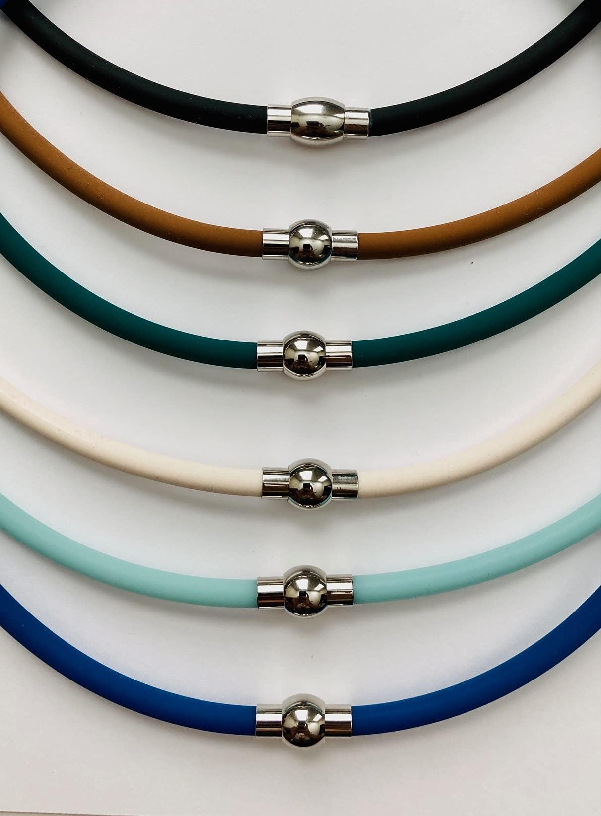 The Wellness Factor Biofield Vertigo Relief Necklace - (Sky Blue)