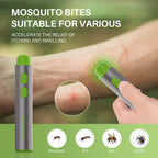 Bug Bite Relief with Suction Tool and Heat Mosquito Itch Relief-Insect Sting&2-in-1 Bite Relief Rechargeable Bug Bite Sucker and