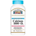 Calcium 1000mg + D - 90 tabs,(21St Century)