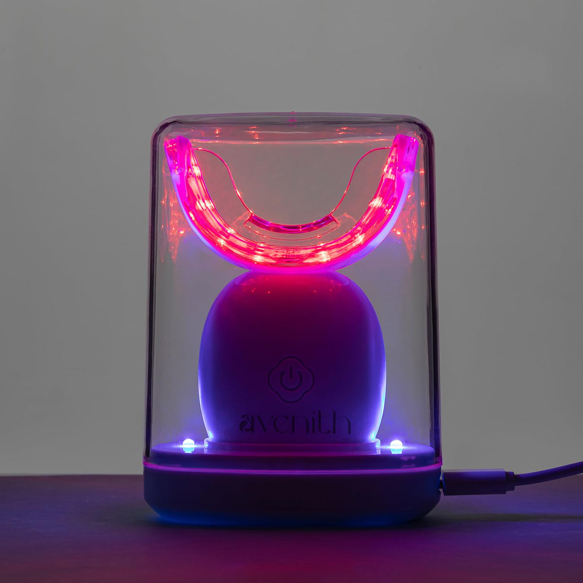 Avenith Infrared Red Light Therapy Device for Gum, Powerful Portable 630nm & 850nm Near Infrared LED Light Lamp with USB Cable,T