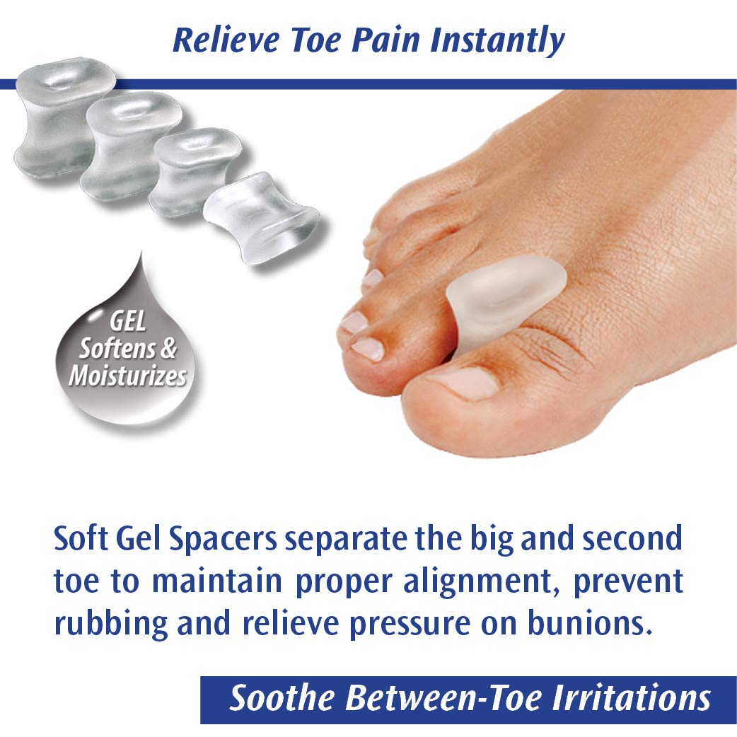 PediFix Visco-Gel Toe Spacers - Large (Pack of 2)