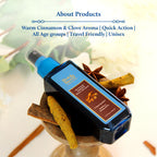 Blue Nectar Spray with Clove & Cinnamon | Comfort for Back, Leg, Knee, Joint Quick Comfort (17 Herbs, 3.38 Fl Oz)