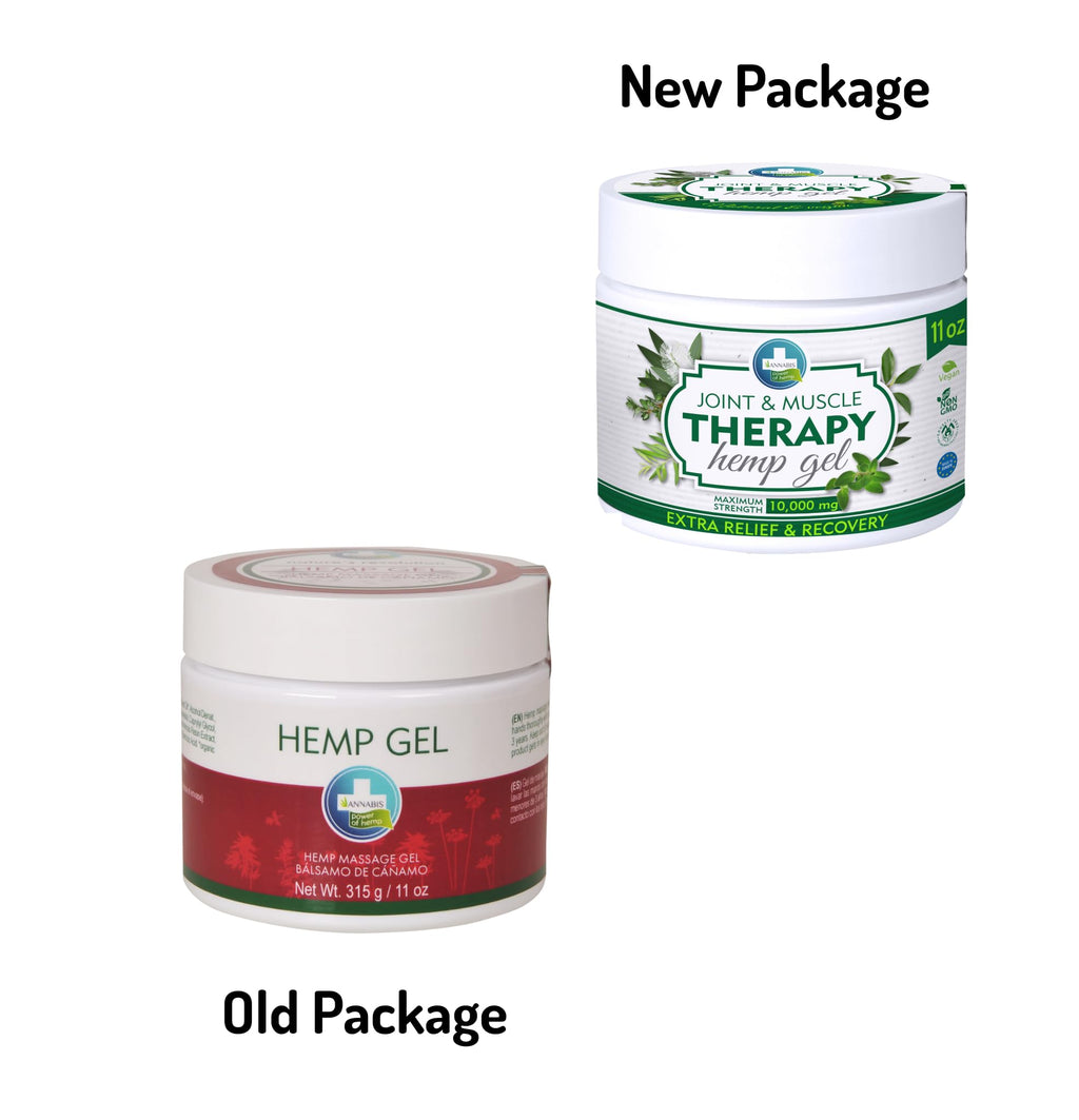 Annabis Natural Vegan Joint & Muscle Hemp Gel - Relief and Recovery for Your Neck, Shoulders, Elbows, Back, Knees, Ankles, Muscl