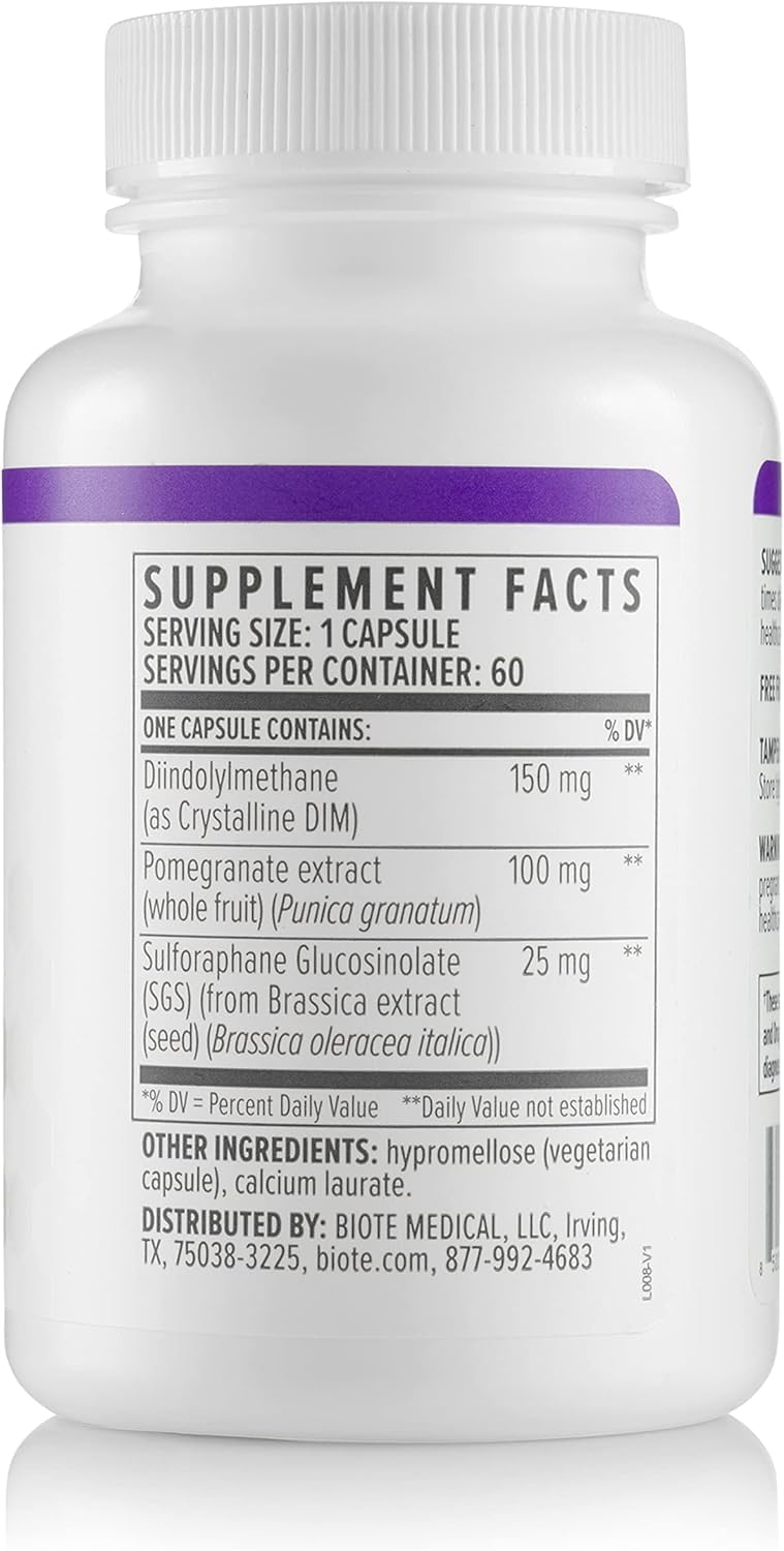 Biote DIM SGS+ Supplement | Biote Nutraceuticals