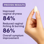 XORYTEN Vaginal Moisturizer for Revarey- 5mg Hyaluronic Acid - Vaginal Dryness, Hormone-Free Soothing Inserts, 12 Suppositories