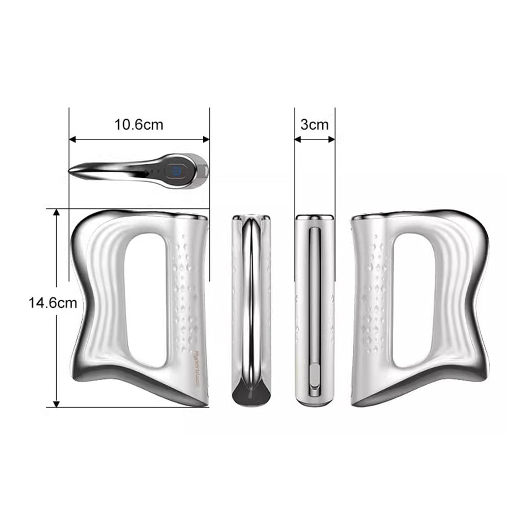 JHYLJSH Electric Fascia Knife Multifunctional Massage Tool 2026 New v2 Pro, 3 Adjustable Strength Professional Grade Vibration M