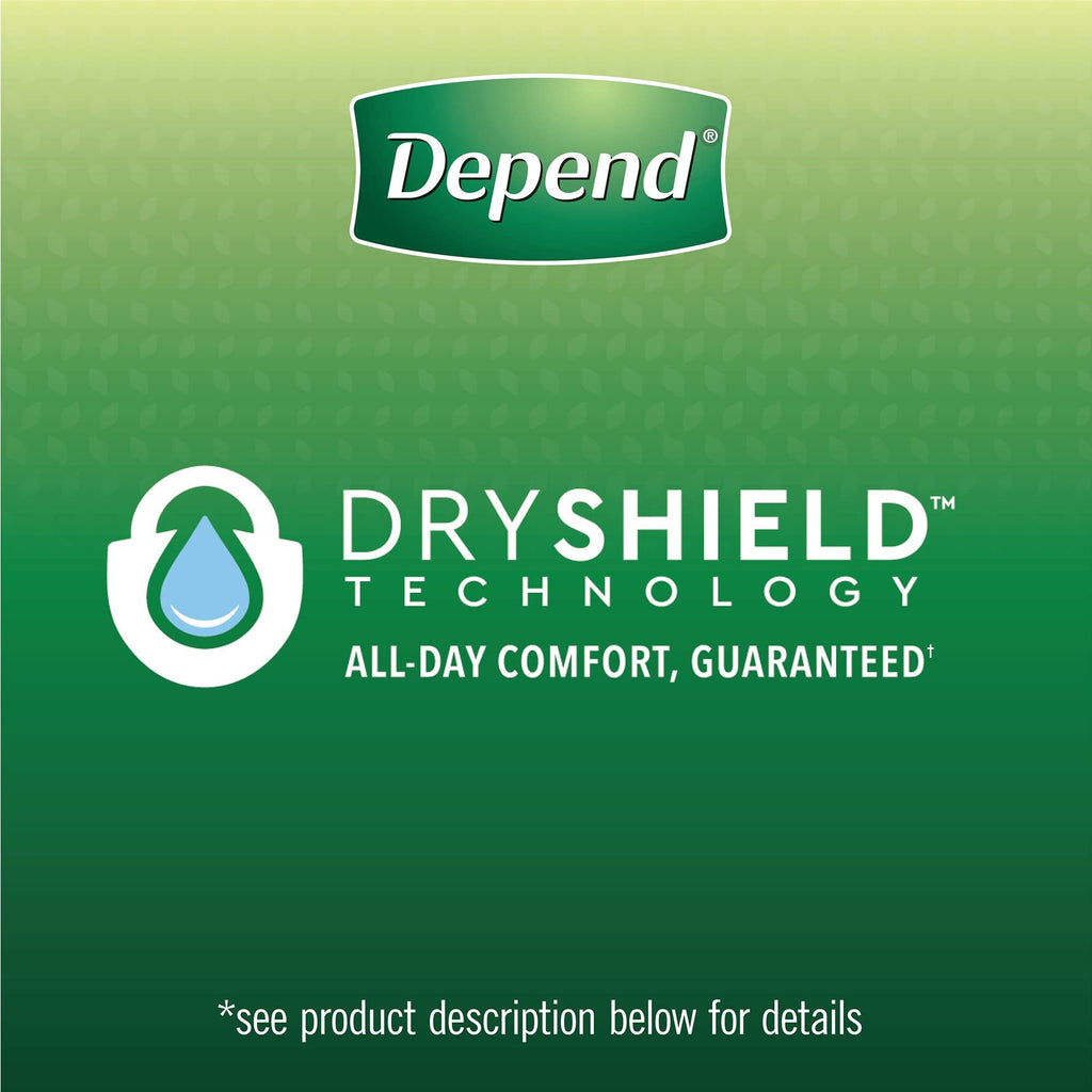 Depend Fit-Flex Underwear for Women Small Maximum Absorbency - 2 Packs of 19 ct