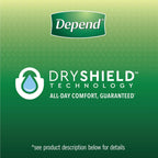 Depend Fit-Flex Underwear for Women Small Maximum Absorbency - 2 Packs of 19 ct