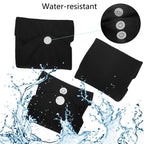 Reusable Bamboo Sanitary Towels Pads, TopDirect 8 Pack Medium & Large (9.06'' & 11.02'') Heavy Flow Night Pads Washable Cloth Me