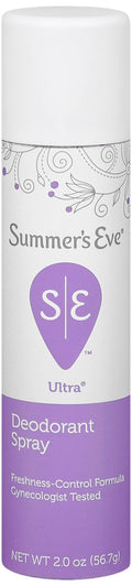 Summer's Eve Ultra Extra Strength Feminine Deodorant Spray, 2 Ounce
