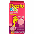 Pepto Bismol Childrens Chewable Tablets Bubble Gum 24 Ct (5 Pack)