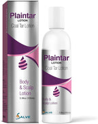 Plaintar Coal Tar Leave on Lotion/Reduces Scaling, Dryness & Itching/Coal Tar Lotion for Dandruff, Psoriasis & Seborrheic Dermat