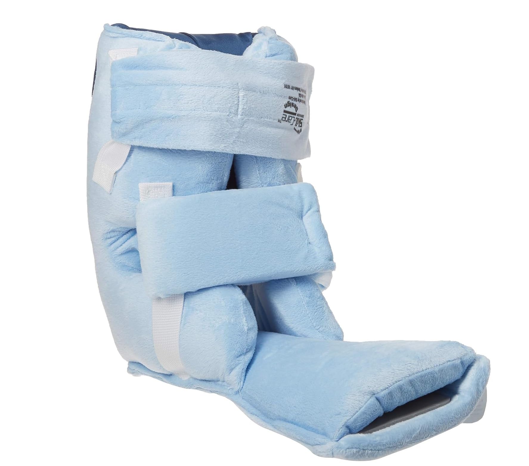 Skil-Care Heel-Float Plus, Medium, 4 Wide - Zero Pressure Heel Off-Loading, Extended Foot Support, Gel Insert, Cozy Cloth Fabric
