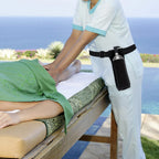 WEARWAN Massage Oil Holster, Adjustable and Durable Massage Holster,Bag only, Bottle not Included (1B-Black)