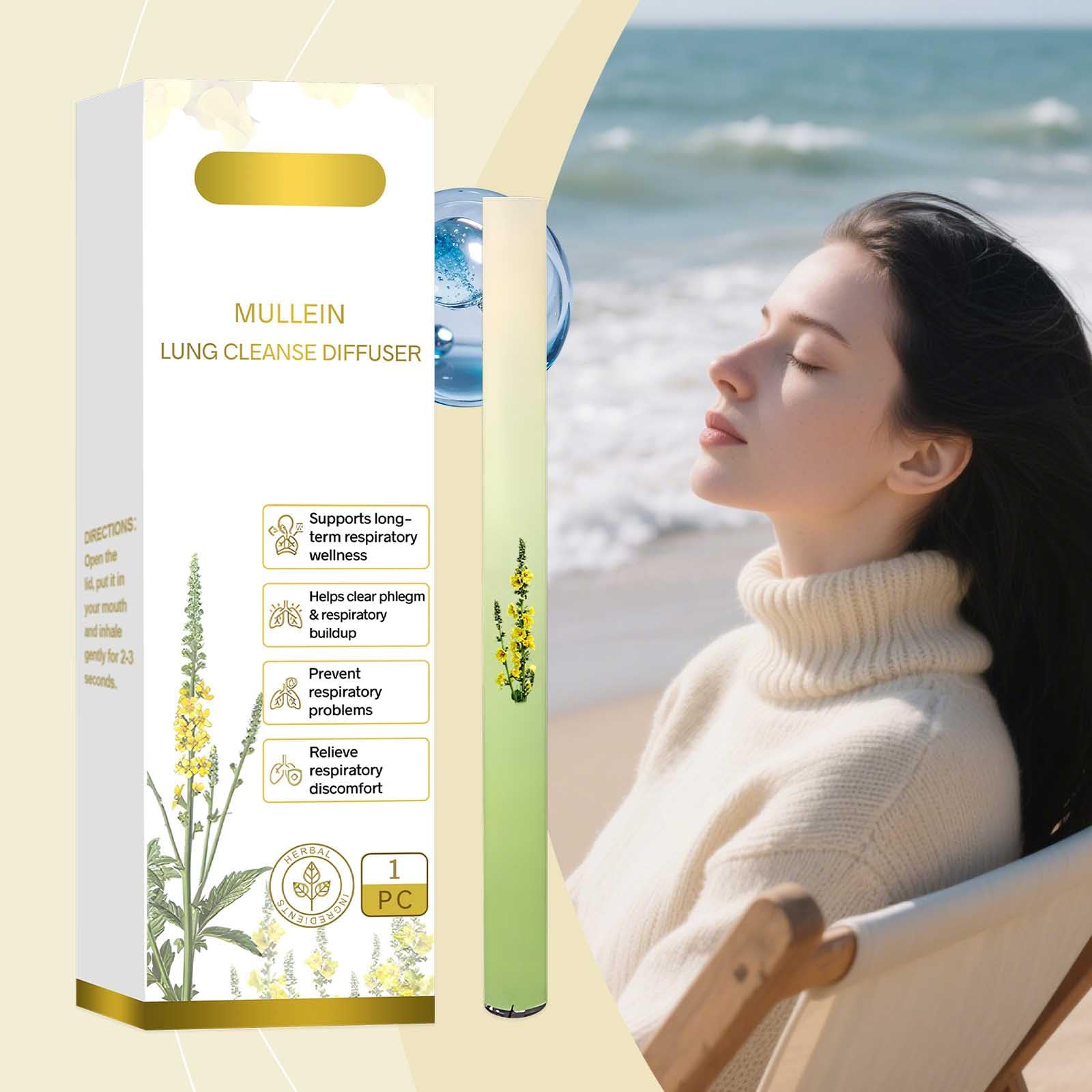 Natural Diffuser Pen,Upgraded Purifier Pens for Sleep Support,Reduced Stress Oral Freshening Breath Diffusers Set,Pocket-Sized D
