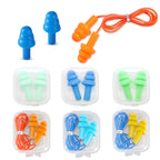 Ear Plugs for Swimming, Soft Ear Plugs for Sleeping Noise Cancelling, Reusable Ear Plug for Noise Reduction, Ear Protection, Sil